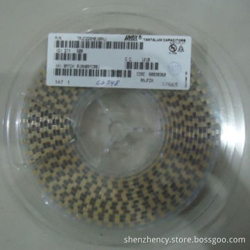Tantalum Capacitor TAJC107K010RNJ, 100UF, 10V, 10%, 2312, C case